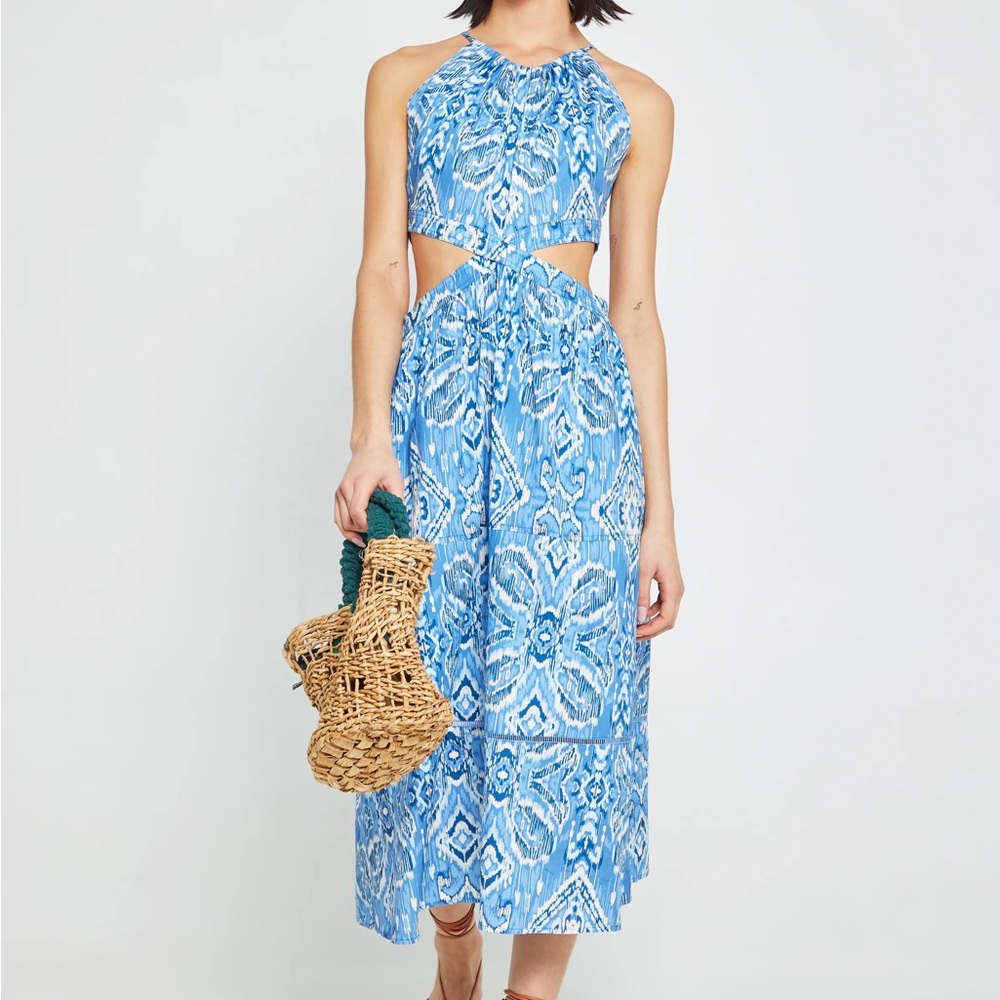 O.P.T. MIDI dress with cutouts size 2